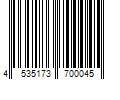 Barcode Image for UPC code 4535173700045