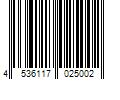 Barcode Image for UPC code 4536117025002