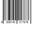 Barcode Image for UPC code 4536140017876