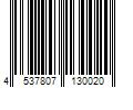 Barcode Image for UPC code 4537807130020