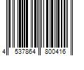 Barcode Image for UPC code 4537864800416