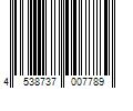 Barcode Image for UPC code 4538737007789