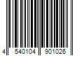 Barcode Image for UPC code 4540104901026