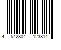 Barcode Image for UPC code 4542804123814