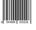 Barcode Image for UPC code 4544999000208