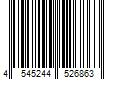 Barcode Image for UPC code 4545244526863