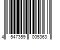 Barcode Image for UPC code 4547359005363