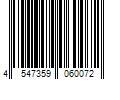 Barcode Image for UPC code 4547359060072