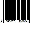 Barcode Image for UPC code 4549077209894. Product Name: Panasonic IH Cooking Heater IH Stove Resin Made in Japan 7 steps Firepower Adjustment Static Design Black KZ-PH33-K