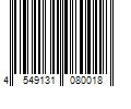 Barcode Image for UPC code 4549131080018