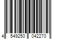 Barcode Image for UPC code 4549250042270