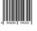 Barcode Image for UPC code 4549250154300