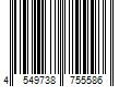 Barcode Image for UPC code 4549738755586