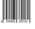 Barcode Image for UPC code 4549995389180