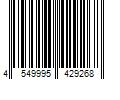 Barcode Image for UPC code 4549995429268