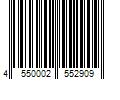 Barcode Image for UPC code 4550002552909