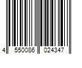 Barcode Image for UPC code 4550086024347