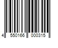 Barcode Image for UPC code 4550166000315