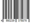 Barcode Image for UPC code 4550239075875