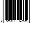 Barcode Image for UPC code 4550311140026