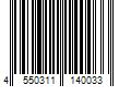 Barcode Image for UPC code 4550311140033