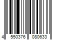 Barcode Image for UPC code 4550376080633