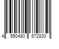 Barcode Image for UPC code 4550480672830