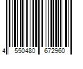 Barcode Image for UPC code 4550480672960