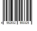 Barcode Image for UPC code 4552632553325