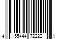 Barcode Image for UPC code 455444722221