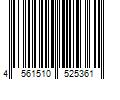 Barcode Image for UPC code 4561510525361