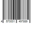 Barcode Image for UPC code 4570001497889