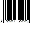 Barcode Image for UPC code 4570001499395