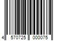 Barcode Image for UPC code 4570725000075