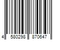 Barcode Image for UPC code 4580298870647