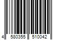 Barcode Image for UPC code 4580355510042