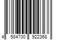 Barcode Image for UPC code 4584700922368