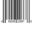 Barcode Image for UPC code 459258226678