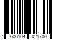 Barcode Image for UPC code 4600104028700