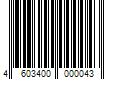 Barcode Image for UPC code 4603400000043