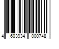 Barcode Image for UPC code 4603934000748