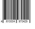 Barcode Image for UPC code 4610004970429