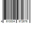 Barcode Image for UPC code 4610004972676