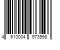 Barcode Image for UPC code 4610004973598