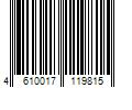 Barcode Image for UPC code 4610017119815