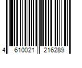 Barcode Image for UPC code 4610021216289