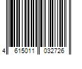 Barcode Image for UPC code 4615011032726