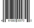 Barcode Image for UPC code 461880000700