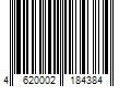 Barcode Image for UPC code 4620002184384