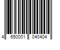 Barcode Image for UPC code 4650001040404